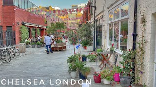 London, England 🏴󠁧󠁢󠁥󠁮󠁧󠁿 Summer Walk in Chelsea 2023 - 4K 60fps Walking Tour (▸64 min)