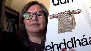 Alphabet in Dene K’ę́ę́ Zhatié - South Slavey - ɂ - F