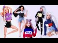 Barbie DIY 5 Looks for Dolls