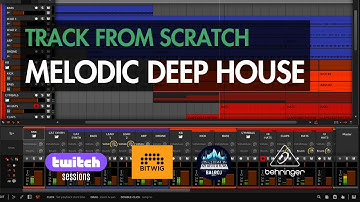 CATchy Melodic Deep House from scratch: Sultan + Shepard Style in Bitwig Studio