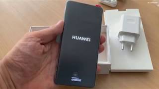 Huawei P30 quick unboxing & power on
