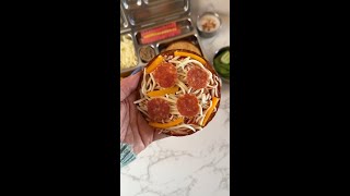 Build Your Own Mini Pizza lunchbox