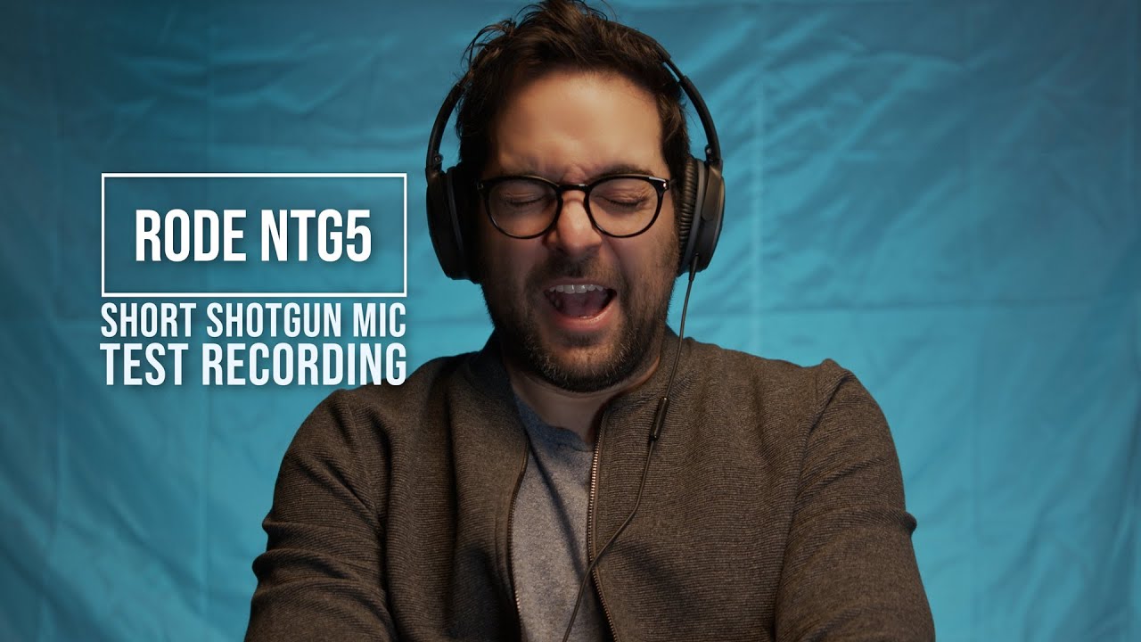 Rode NTG5 Shotgun Microphone Quick First Listen - YouTube