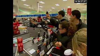 Black Friday shopping at a Target store in 2007: Part II