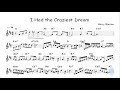 I Had the Craziest Dream (trumpet solo) sheet music