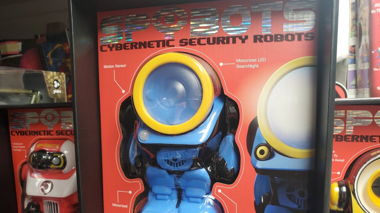 SPYBOTS SPOTBOT ROBOT SECURITY !!! YouTube