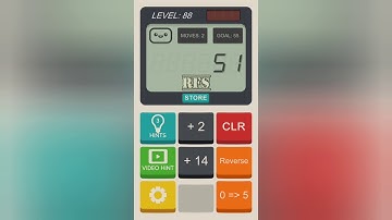 Calculator : The Game Level 88