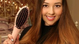 Обзор: Расческа-выпрямитель/Fast hair Straightener Review - Видео от Dasha Pashkova