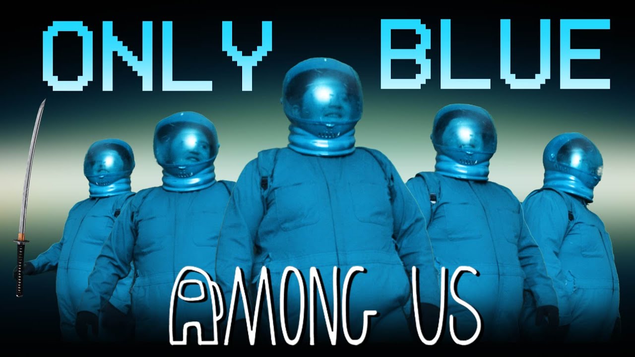 ⁣Among Us But Its Only Blue