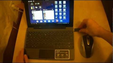 ASUS Transformer Prime (TF201, TF300, TF700) 101: #1 Using a Mouse