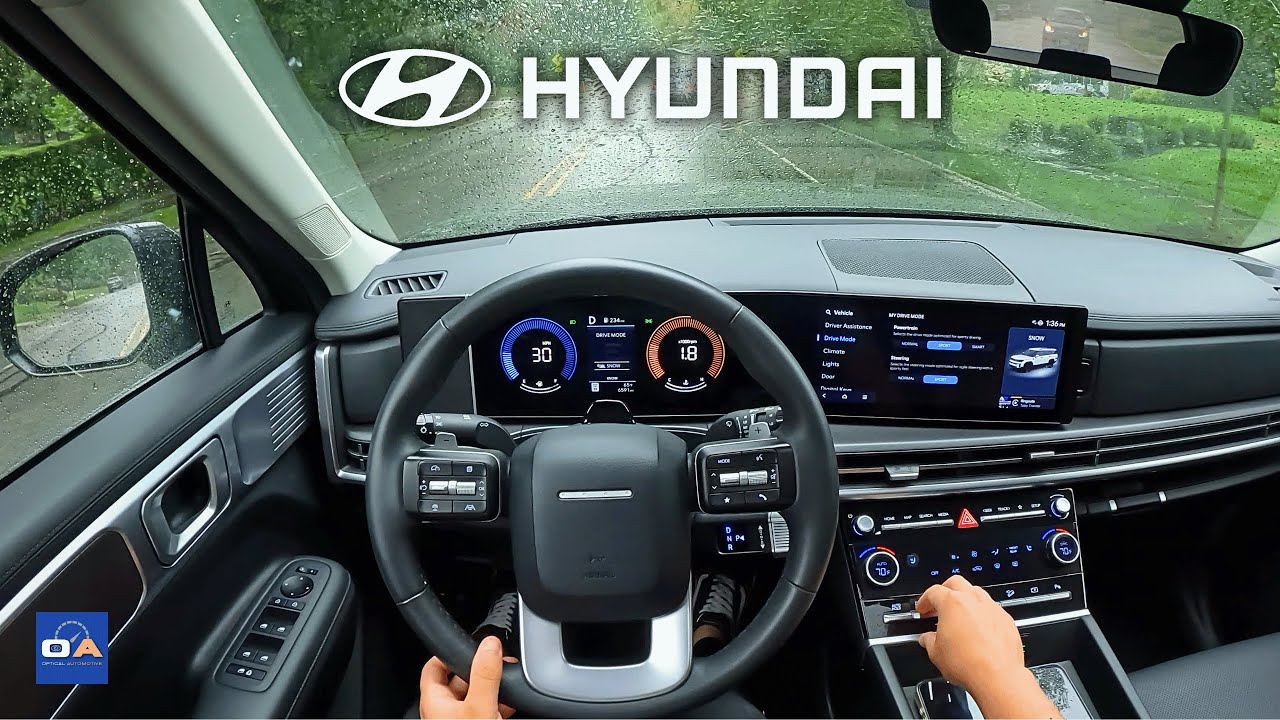 Hyundai Santa Fe XRT 2025 года | Тест-драйв от первого лица и полный недельный обзор | 4K