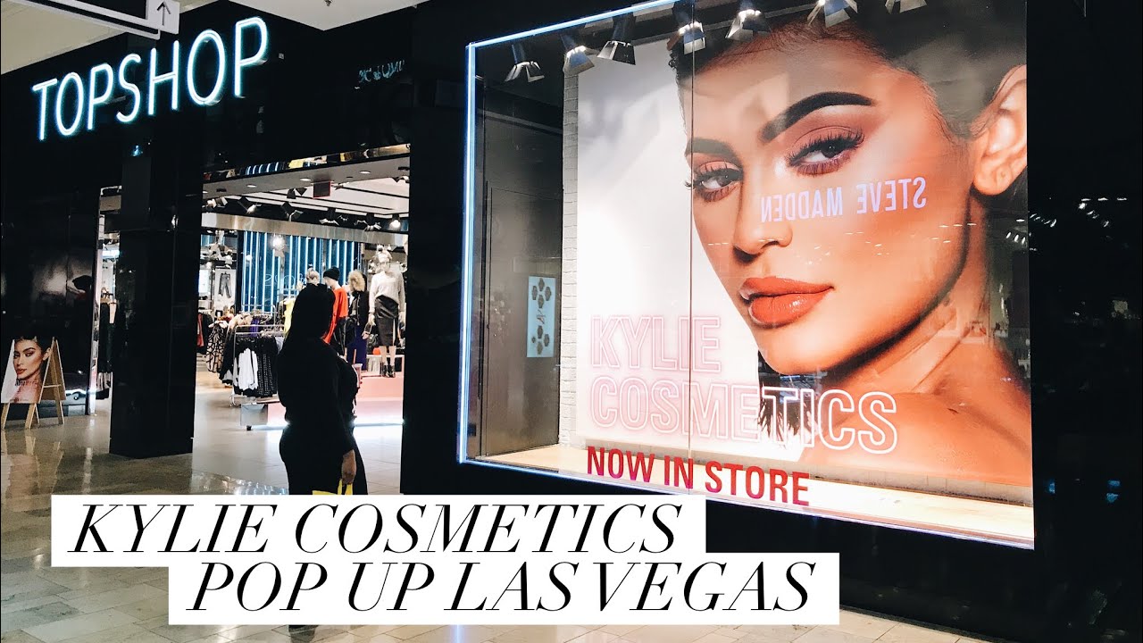 KYLIE COSMETICS POP UP SHOP LAS VEGAS | Maria Lardoeyt - YouTube