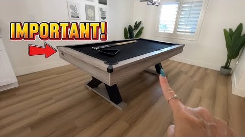 Modern pool table #pooltables #homedecor #gameroom #gameroomdecor #commissionsearned