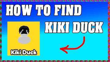 HOW TO FIND KIKI DUCK in FIND THE DUCKS ROBLOX ! 🦆