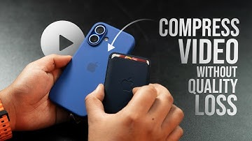 How to Compress Video without Losing Quality in iPhone (tutorial)