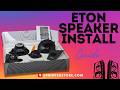 How to Install ETON Front &amp; Center Sound Upgrade in a Sprinter VS30
