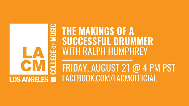 The Makings of a Successful Drummer with Ralph Hum...