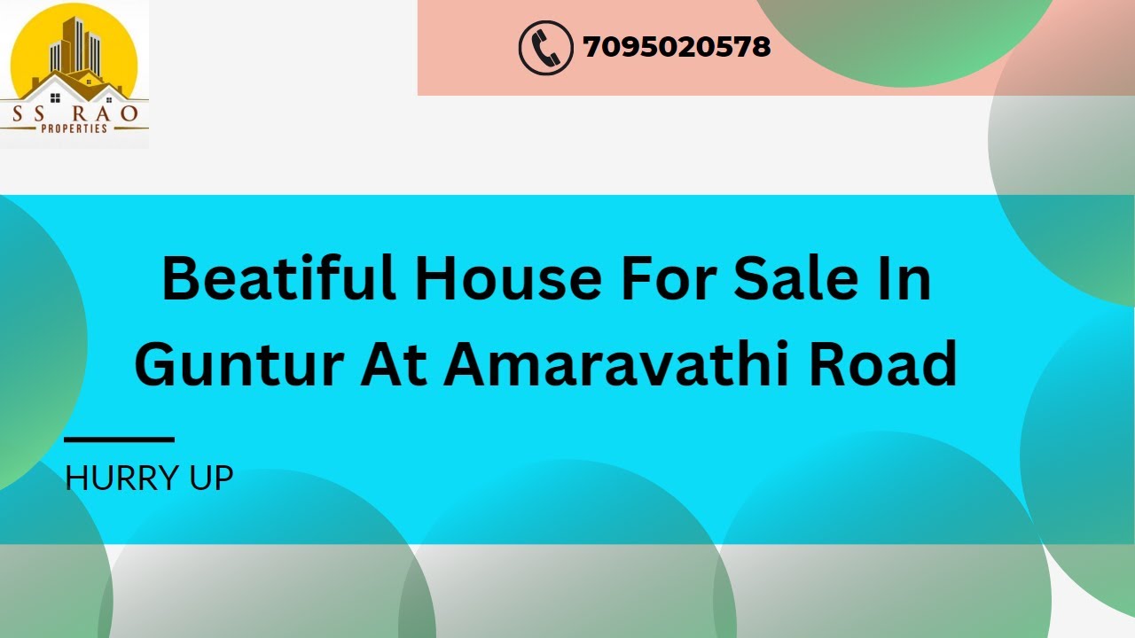 East Faceing House For SaleAmaravathi Road In GUNTUR //ID 394 YouTube