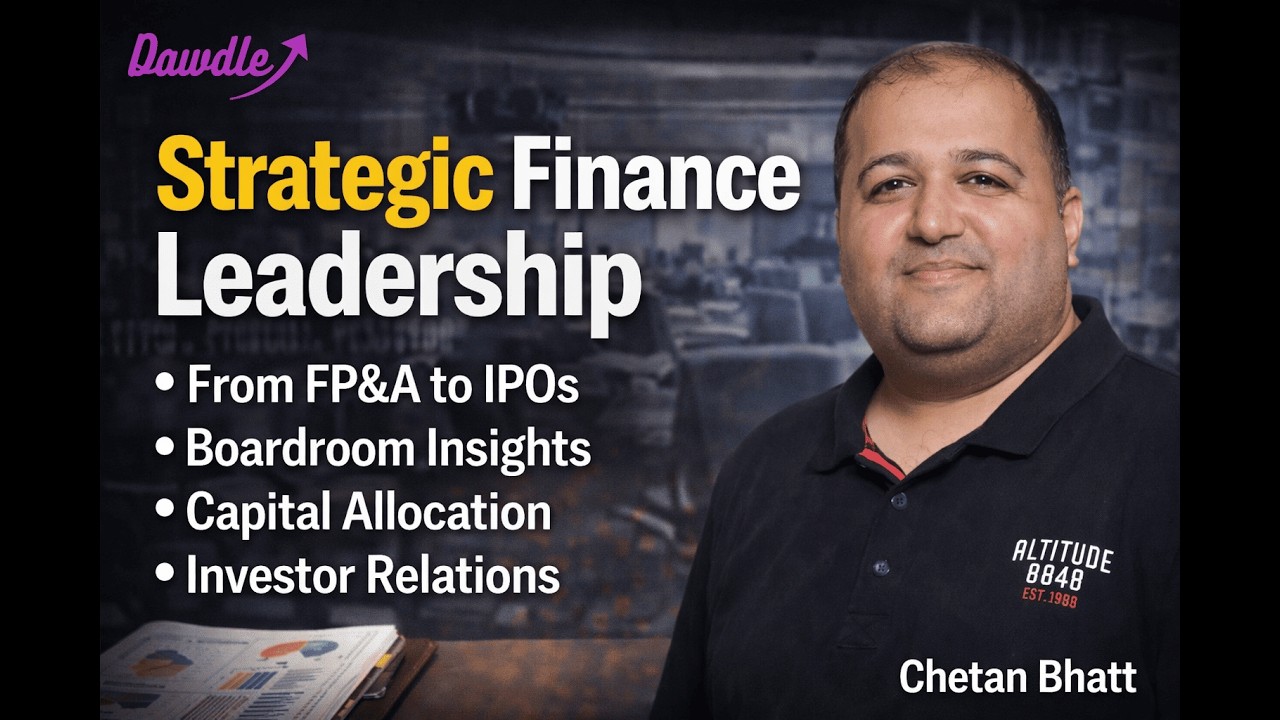 Strategic Finance Leadership: FP&A, IPO Readiness, Capital Allocation & Business Planning | Chetan B