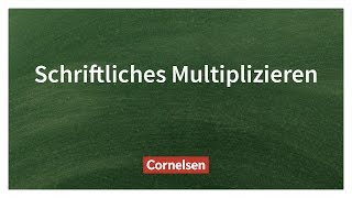 Tutorial: Schriftliche Multiplikation (mit zweistelligen Zahlen)