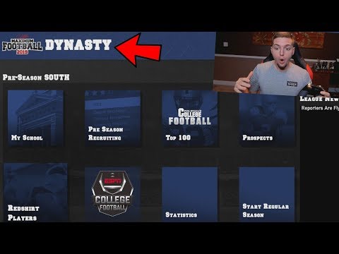 College Football DYNASTY Gaming Is BACK