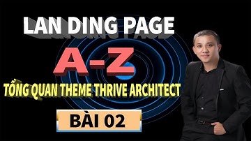 Landing page-Tổng quan về landing page trên nền tảng Theme Thrive Architect