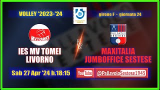 Volley [B] IES MV Tomei Livorno - MAXITALIA JUMBOFFICE SESTESE