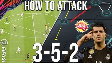 How To Use/Attack With 3-5-2 - Inside the Mind of an Elite Player (Eye Tracker & Guide) - FIFA 21