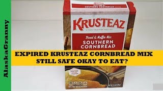 Expired Krusteaz Cornbread Mix- Still Safe Okay To Eat