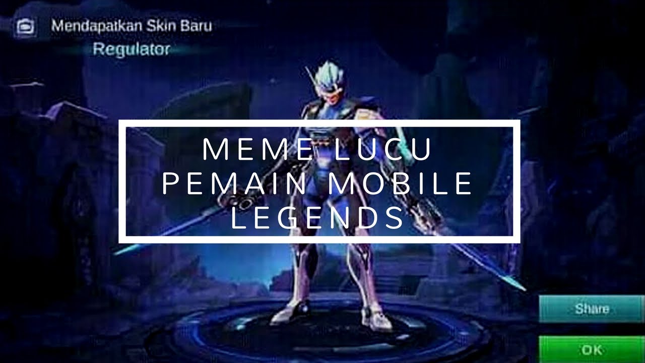 10 Meme Kocak Ngaku Pemain Pro Mobile Legends Bikin Tepuk Jidat