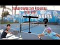 Transforming my pickleball flick shot