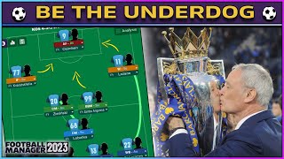UNDERDOG 4-3-3 Tactic | Football Manager 2023 |