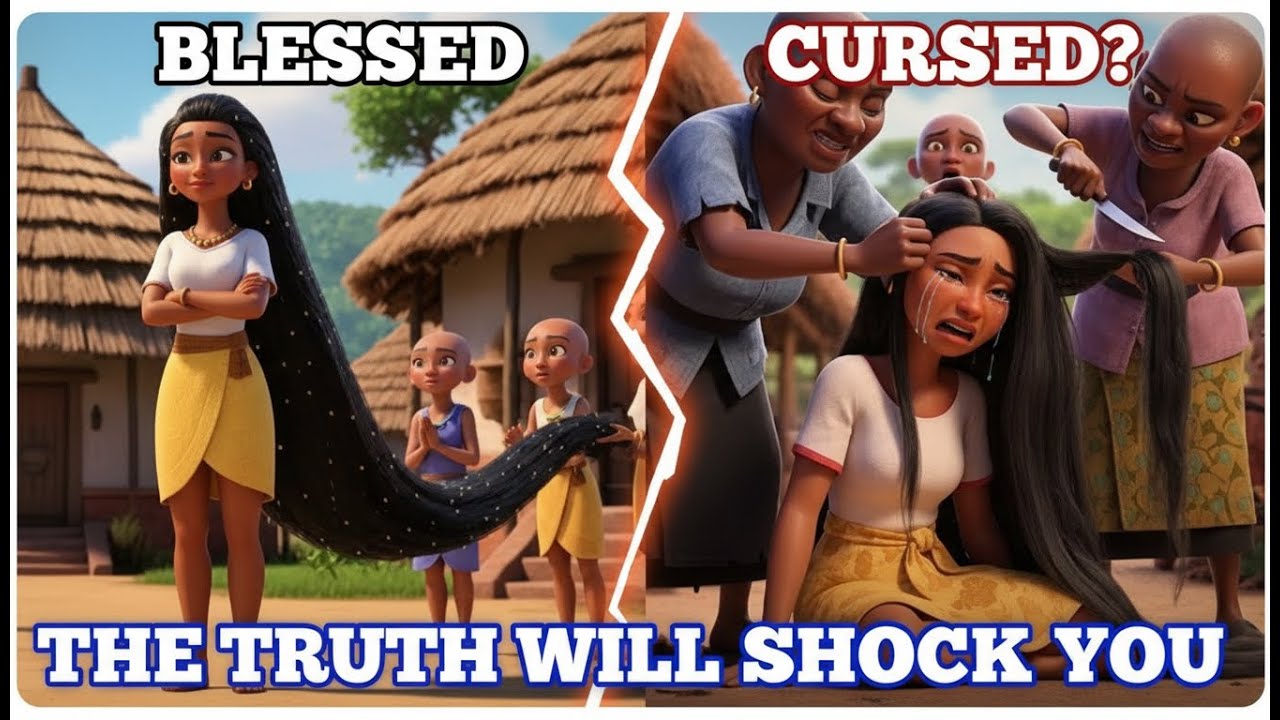 Everyone in the Village Was Bald… Except One Girl #folklore #africanstories