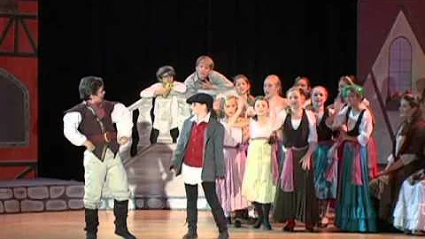 Katelyn Coon as Lefou in BEAUTY AND THE BEAST Gaston