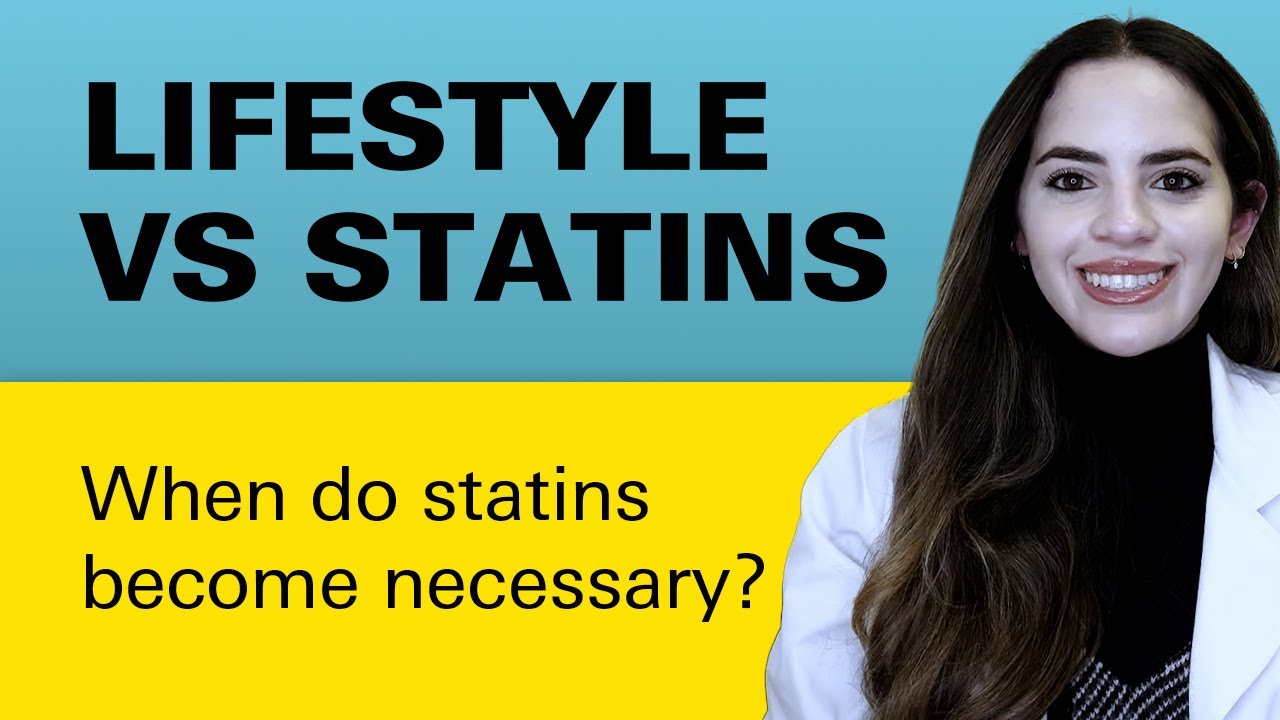 Lifestyle changes vs statins – cholesterol management