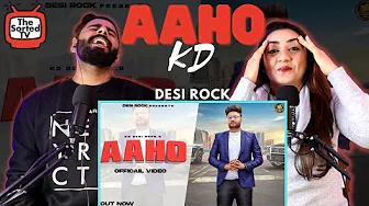 AAHO | KD Desi Rock | HHH - Hip Hop Haryana| Delhi Couple Reactions