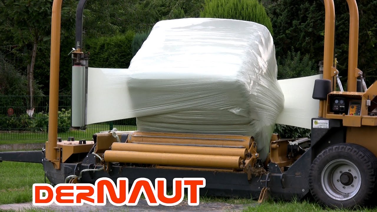 Wie eine Spinne: Quaderballenwickler / Like a spider: Square Bale Wrapper (Tanco 1814 ARC)