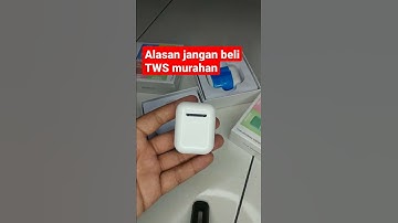 Thumbnail of Masih mau beli TWS murahan? #shorts #earphone #Tws #bluetooth #gadgets