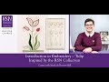 Rsn selfpaced online courses introduction to embroidery  tulip