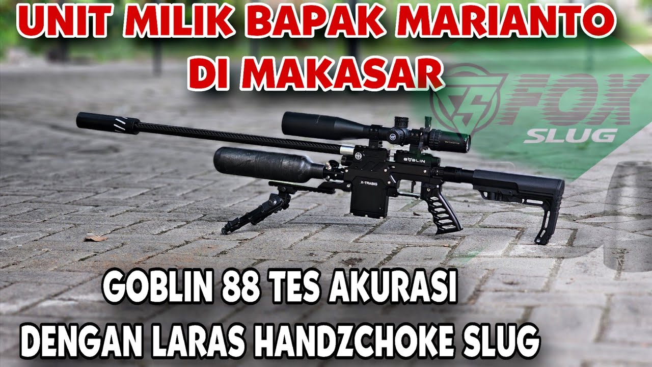 GOBLIN 88 TES AKURASI HANDZCHOKE BARREL SLUG FOX 15GR ‼️
