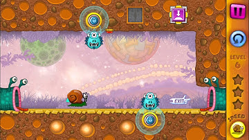 Snail Bob - Chapter 4. BOB IN SPACE - LEVEL 6