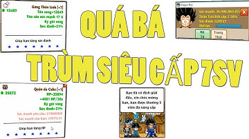 [ Bình Luận NR ] Ông Trùm Siêu Cấp 7 Sever Mang Găng Thần 13K8 7S Quẩy Siêu Cấp 1...Thánh Kiếm Ngọc
