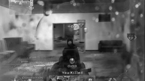 Mw2 amazing throwing knife across map