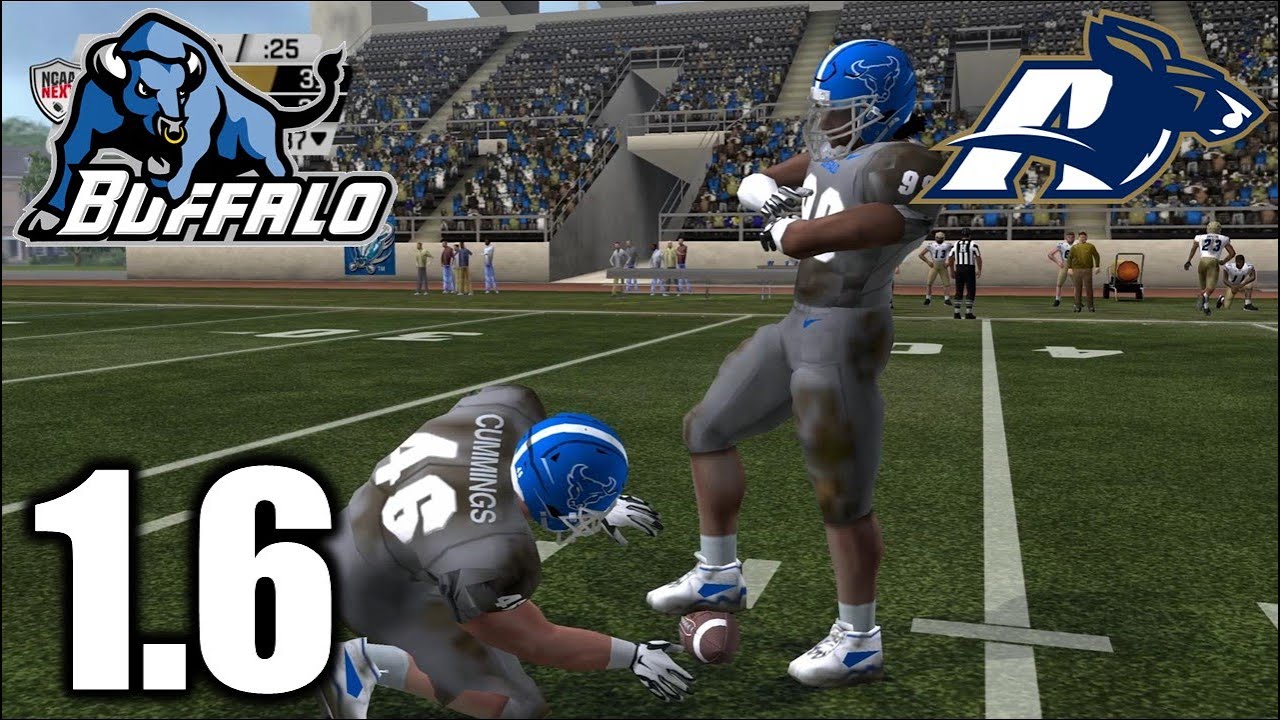 Buffalo vs Akron - S1 E6 - NCAA Football 06 Dynasty - YouTube