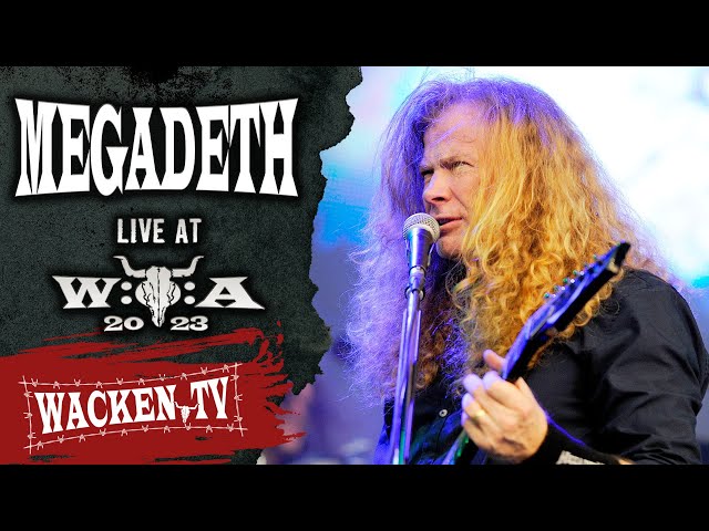 Megadeth - Live at Wacken Open Air 2023 class=