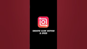 Smooth Slow Motion & Speed In InShot Video editor Tutorial #edit #shorts