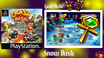 Crash Bash - Snow Bash - [Gold Relic]