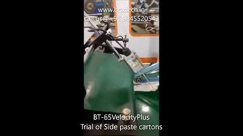 Automatic high speed carton Folder Gluer machine