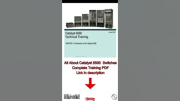 Cisco Catalyst  6500 Switch  Training - know all about  ,Architecture , design , working , modules .