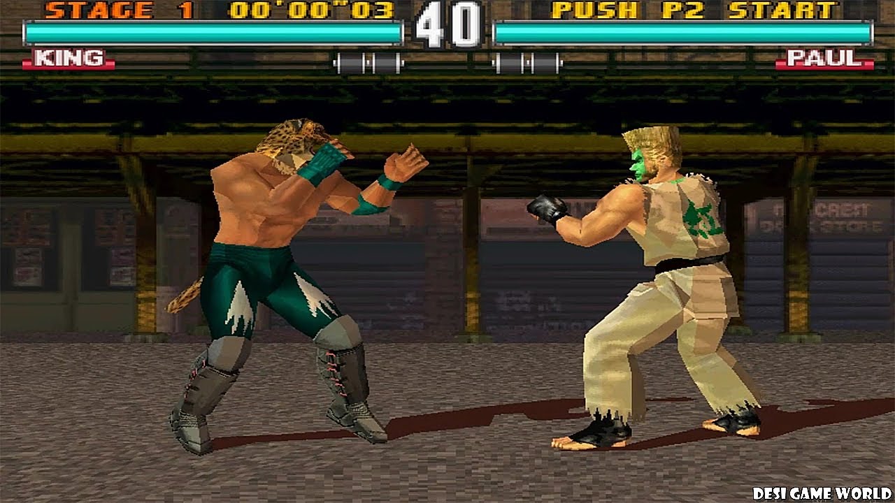 Tekken 3 HD Play King новый цвет костюма